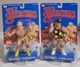 WWE Superstars LJN Hulk Hogan & Dusty Rhodes Wrestling Figure Lot New Sealed