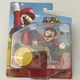 Nintendo Super Mario Bros. Action Figure Running Mario With Coin Jakks Pacific