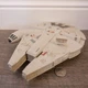Hasbro B3075 The Force Awakens Millenium Falcon ship plastic 9.5" star wars