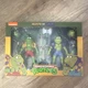 NECA Teenage Mutant Ninja Turtles Rasputin & Genghis Action Figure Playset 2021