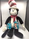 Dr. Seuss The Cat In The Hat Plush Animal W/ Book 28" 1995 Macys Limited Edition
