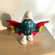 Smurfs 20036 Hang Glider Smurf Flying Wings Vtg Figure Schleich Peyo Figurine