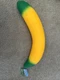 Sunny Days Laffy Snacks Squishy Stretchy Banana Toy 18" Sensory Viral New W/ TAG