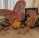 Cureplaneta Baby Three Lily Rabbit Town V3 Pink Plush Figure DPL4300