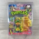 Vintage 1988 Playmates Teenage Mutant Ninja Turtles Raphael Figure w/ Protector