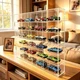 Acrylic Display Case for Hot Wheels Storage 1/64 Scale, 6 Levels 24 Slots Toy...
