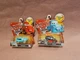 Lot Of 2 Disney Pixar Cars - Toon - Yokoza  & Nurse Kori