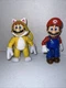 JAKKS Pacific Super Mario Bros Movie Mario & Cat Mario 5&rdquo;Action Figure Lot Of 2