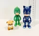 PJ Masks Gekko Green Blue Catboy Disney Jr. Action Figure Toy 3" Inch