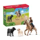Schleich Western Riding Adventures Toy Farm Figure Playset for Kids 3-8 Years
