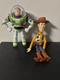Disney Toy Story Thinkway Toys Woody Buzz Lightyear Space Ranger Doll Action Fig