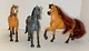 Spirit Riding Free 7" Horses Xerxes & Spirit Lot of 3 Figures Dreamworks