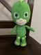 PJ Masks Gekko 9" Stuffed Plush Toy Frog Box Just Play Green EUC