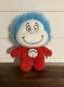 Dr Seuss The Cat In The Hat Thing 1 & Thing 2 Reversible Plush 10&rdquo; 2020