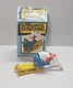 Smurfs Super Smurf Sled sledding Figure 40201  Schleich Peyo with box. 