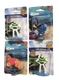 Set of 4 Disney Pixar Toy Story Buzz Lightyear Finding Nemo Dory, Marlin Figures