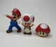 Nintendo Super Mario Bros. Jakks Figure - Toad w/ Red Mushroom and Mario