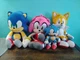 8" SEGA Sonic The Hedgehog,  Amy Rose Plush Toy + Tails GE  Phunny + Goo Jit Su