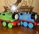 SPECIAL BIRTHDAY THOMAS & PERCY THOMAS FRIENDS TRAIN TAKE ALONG N PLAY Variant !