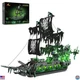 JMBricklayer 1100 PCS Pirate Ship Building Set - Ghost Ship Flying Dutchman