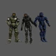 Halo The Spartan Collection Master Chief 7" Action Figure 2020 Jazwares Loose