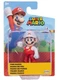 NEW Jakks 42546 FIRE MARIO 2.5 Inch Mini-Figure Super Mario Bros Nintendo toy