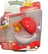 NEW Jazwares PKW3141 Pokemon Clip 'N' Go CHARMANDER & POKE BALL Battle Figure