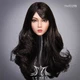 US YMTOYS YMT029B 1/6 Woman Asian Girl Rose Head Sculpture Rooted Hair Model Toy