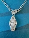 Bomb Party OG Necklace - Gimme That Glow NK84209 - Diamond CZ on Rhodium