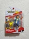 Pokemon Ash Ketchum & Pikachu 5" Battle Feature Action Figure Jazwares Collectio