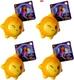 Mattel Disney Wish Star Reveals Surprise Collectible Mini Doll Ages 3+-Pack of 4