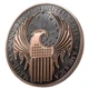 The Noble Collection Fantastic Beasts MACUSA Emblem Wall Art - 9.5in (24cm) Roun