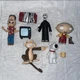 Family Guy As Seen On TV Create-A-Figure Death Loose 5 Figures LOT 2013 UPDATES!
