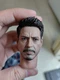 Hot Toys MMS427D19 Tony Stark Iron Man  Mark XLVII 47 1/6 Figure Head Sculpt