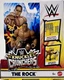 WWE Knuckle Crunchers THE ROCK Action Figure w/Breakable Guard Rail