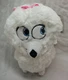 The Secret Life of Pets GIDGET WHITE DOG 6" Plush STUFFED ANIMAL Toy NEW w/ TAG