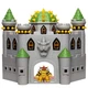 400204 Nintendo Deluxe Bowser's Castle Playset with 2.5" Exclusive Articulate...