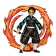 McFarlane Toys Demon Slayer Wave 5 Tanjiro Kamado Daki Battle 7" Action Figure