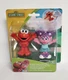 Sesame Street 2-Pack Elmo  & Abby 3"  Figure Toy Set -Just Play New