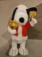 Hallmark Bell Ringer Peanuts Snoopy Sound & Motion Animated X-MAS Plush (WORKS)
