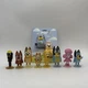 Moose Bluey Figure Toy Lot Of 8 Cake Toppers PVC W Extra Gift Lip Balm