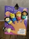 Set of 5 Disney Princess Finger Puppets Bath Toys New 6 Pcs .