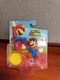 Nintendo Super Mario Bros. Action Figure Running Mario With Coin Jakks Pacific
