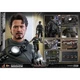IRON MAN HOT TOYS TONY STARK MASK & LED ARC REACTOR MMS582 SHIPPER SEALED Deluxe