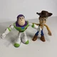 Toy Story 4 Woody Buzz Lightyear Action Figures Flextreme Bendable Disney As Is