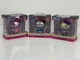 Sanrio HELLO KITTY Pink Purple Blue 2" Inch MetalFigs Diecast Figure Set Of 3