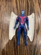1991 Marvel ToyBiz The Uncanny X-Men Archangel with Wings 4.75" Action Figure