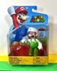 2024 JAKKS Pacific World of Nintendo Figure: FIRE LUIGI (w/ Fire Ball)
