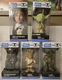 Star Wars Funko 2008 Bobblehead Wacky Wobbler Lot of 5 Luke Yoda Bossk 4 Lom Tie