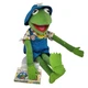 VINTAGE 1993 KID DIMENSION KERMIT THE FROG 27408 W TAPE STUFFED ANIMAL PLUSH TOY